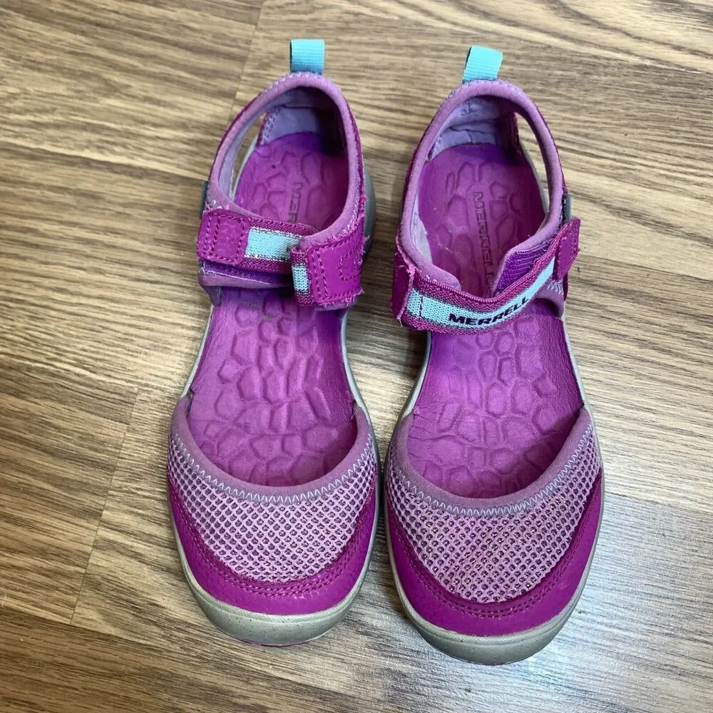 Merrell Hydro Monarch 3.0 Pink Water Shoes Girls Size 1M EU 32‎ Sandals